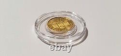 1/10 oz 2021 Austrian Mint Philharmonic. 9999 Fine Gold Bullion Round Coin
