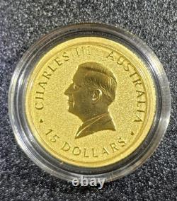 1/10 oz Australian Koala Gold Coin (BU) 9999 Fine, In Capsule