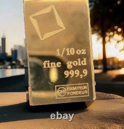 1/10oz Fine Gold. 9999 Pure Get It Before It Goes Up HIGHER! Fast SHIPPING 1/10oz Fine Gold. 9999 Pure Get It Before It Goes Up HIGHER! Fast SHIPPING