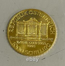 1/2 oz Austria Philharmonic Gold Random Year 1/2 oz. 9999 fine Gold Coin