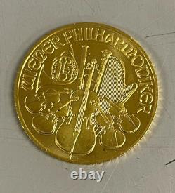 1/2 oz Austria Philharmonic Gold Random Year 1/2 oz. 9999 fine Gold Coin