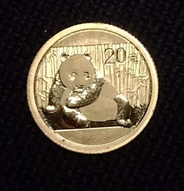 1/20 Oz Gold Coin 2015 Panda 24ct Fine Gold 999 Not Scrap