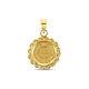 1/20oz Fine Gold Panda Coin Pendant 14k Yellow Gold Gift For Him, Her, Them