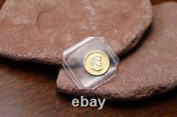 1/20oz 2008 Canada Maple Leaf Fractional 9999 Fine Gold Coin. Original Mint Seal
