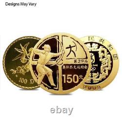 1/3 oz Gold Coin Random Mint. 999+ Fine BU/Proof