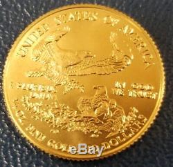 1/4 OZ 1998 American Eagle Ten Dollar Fine Gold Coin Outstanding Condition