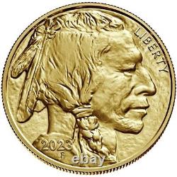 1 Gold American buffalo 1 Troy oz. 9999 Fine Gold $50 US Mint Random Year Coin