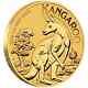 1 Oz 999.9 Fine Gold Perth Mint Australian Kangaroo 2023 Investor Coin