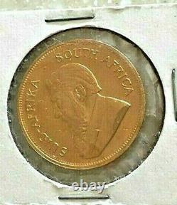 1 Troy Ounce Fine Gold South African Krugerrand Coin 1976 BU Pristine