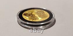 1 oz 2021 Perth Mint Double Pixiu Guardian Lions 9999 Fine Gold Coin 5K Mintage