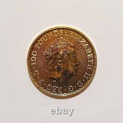 1 oz 2021 The British Royal Mint UK Britannia 9999 Fine Gold Bullion Round Coin