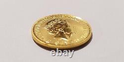 1 oz 2021 The British Royal Mint UK Britannia 9999 Fine Gold Bullion Round Coin