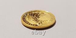 1 oz 2021 The British Royal Mint UK Britannia 9999 Fine Gold Bullion Round Coin
