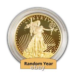 1 oz American Eagle Proof Gold Coin (Random Year) 0.9167 Fine Gold