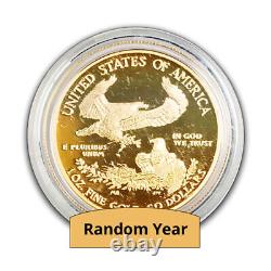 1 oz American Eagle Proof Gold Coin (Random Year) 0.9167 Fine Gold