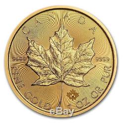 1 oz Canadian Gold Maple Leaf. 9999 fine Gold Random Year 1 oz. RCM $50 Coin
