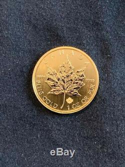 1 oz. Gold 2013 Canada RCM 99.999 fine gold bullion $50.00. Beautiful