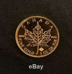 1 oz. Gold 2013 Canada RCM 99.999 fine gold bullion $50.00. Beautiful