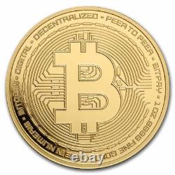 1 oz Gold Round Bitcoin 1 oz Gold Round Bitcoin
