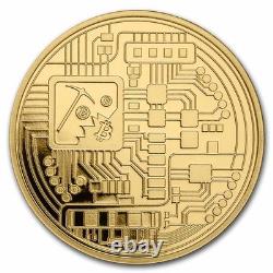 1 oz Gold Round Bitcoin 1 oz Gold Round Bitcoin