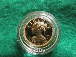 10 DOLLARS 2018-w AMERICAN LIBERTY HIGH RELIEF. 9999 FINE GOLD COIN 1/10 OZ