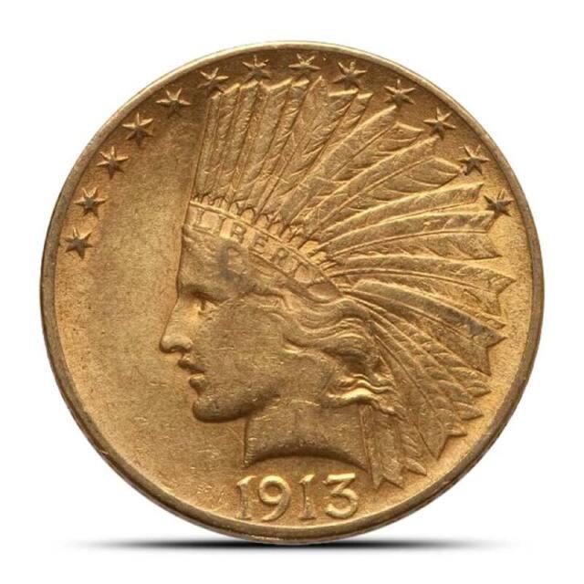 $10 Indian Gold Eagle Coin (xf)