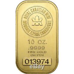 10 oz Gold Bar Royal Canadian Mint Secondary Market. 9999 Fine