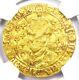 1422-61 France Gold Charles Vii Real D'or Gold Coin Certified Ngc Vf30