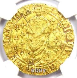 1422-61 France Gold Charles VII Real D'Or Gold Coin Certified NGC VF30