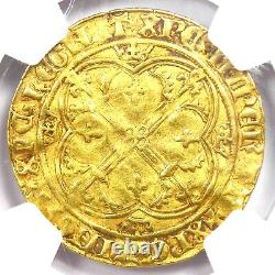 1422-61 France Gold Charles VII Real D'Or Gold Coin Certified NGC VF30