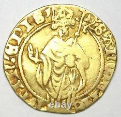 1431-1455 Netherlands Utrecht Rudolph Gold Goldgulden Coin 1GG VF Details