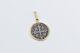 14k Vintage Spanish Shipwreck Tribute Coin Pendant Yellow Gold 67