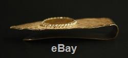 14K Yellow Gold MONEY CLIP with 1856 Napoleon III Gold Coin (22K) 15.4g