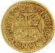 1720 Gold Portugal 400 Reis Pinto Joao V 14 Mm Coin Vf/ Xf