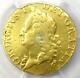 1752 England Great Britain George Ii Gold Guinea Coin 1g Pcgs Fine Details