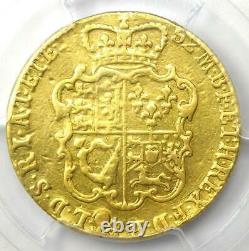 1752 England Great Britain George II Gold Guinea Coin 1G PCGS Fine Details