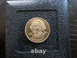 1776-1976 GEORGE WASHINGTON GOLD BICENTENNIAL COMMEMORATIVE COIN 12KT 0.500 Fine