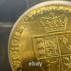 1787 Britain UK George III Gold Guinea Coin 1G XF40 Extra Fine Details Rare