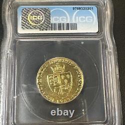 1787 Britain UK George III Gold Guinea Coin 1G XF40 Extra Fine Details Rare