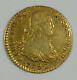 1792 Spain 1 Escudo Gold Coin Extra Fine