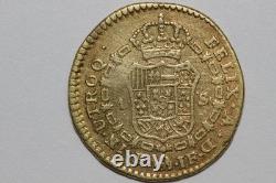 1794 Spain One Escudo 87.5% Gold Coin Grades Extremely Fine (NUM6914) 1794 Spain One Escudo 87.5% Gold Coin Grades Extremely Fine (NUM6914)