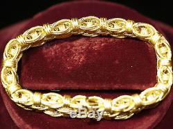 18-k (750) Roberto Coin Woven Mesh Bracelet