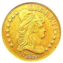 1805 Bust Gold Half Eagle $5 Coin Certified ANACS AU50 Details Rare Date