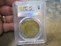 1807 Columbia 8 Escudos Gold Coin Pcgs Very Fine Condition Ex Jewelry 1807 Columbia 8 Escudos Gold Coin Pcgs Very Fine Condition Ex Jewelry