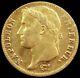 1809 A Gold France 20 Francs Emperor Napoleon Coin Paris Mint Extremely Fine