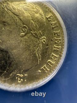 1813-A France 20 Francs Gold Coin Napoleon Bonaparte ICG XF EF 45.1867 AGW 1813-A France 20 Francs Gold Coin Napoleon Bonaparte ICG XF EF 45.1867 AGW