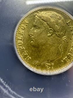 1813-A France 20 Francs Gold Coin Napoleon Bonaparte ICG XF EF 45.1867 AGW 1813-A France 20 Francs Gold Coin Napoleon Bonaparte ICG XF EF 45.1867 AGW