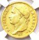 1813-a France Napoleon Gold 20 Francs Coin G20f Certified Ngc Xf45 Rare