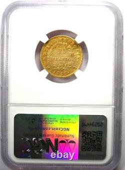 1813-A France Napoleon Gold 20 Francs Coin G20F Certified NGC XF45 Rare