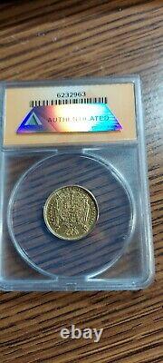 1813 M Napolean 20 Lire Gold Coin ANACS Extra Fine 45 1 over 0 King of Italy